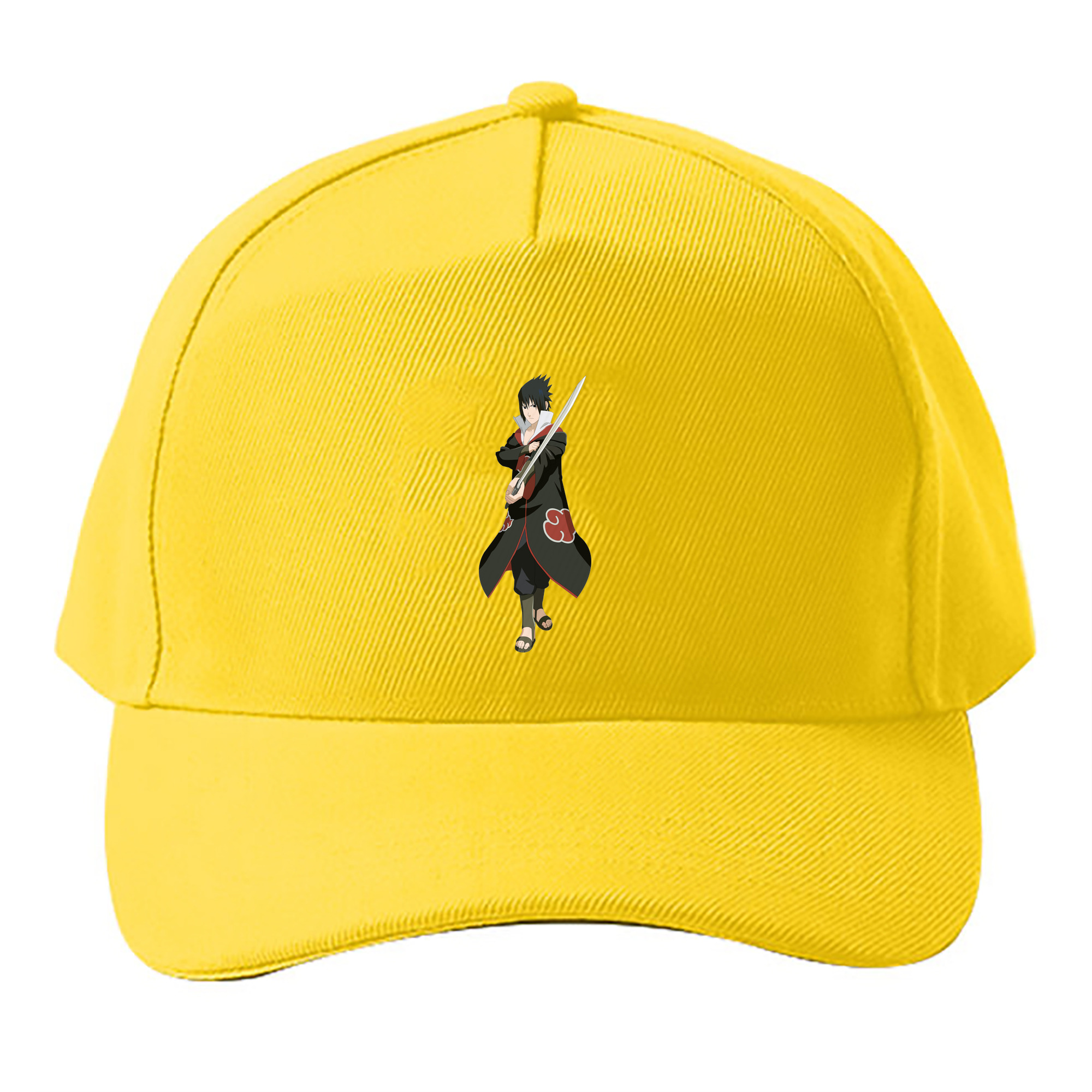 （画像用） NARUTO -ナルト- うちは サスケ Uchiha Sasuke ベースボールキャップ 綿100％ 男女兼用 帽子 スポーツ